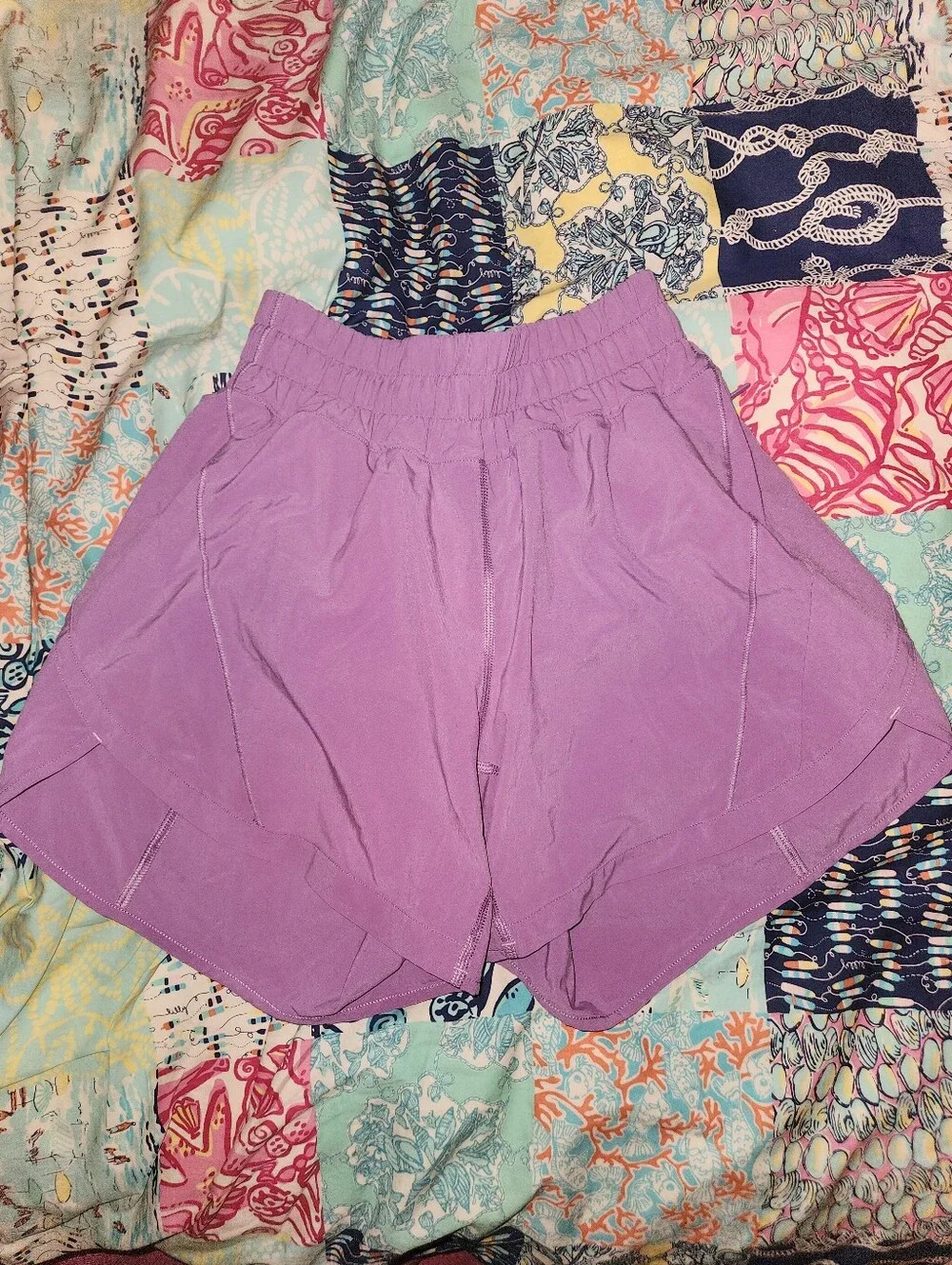 lululemon athletica Lavender Athletic Shorts